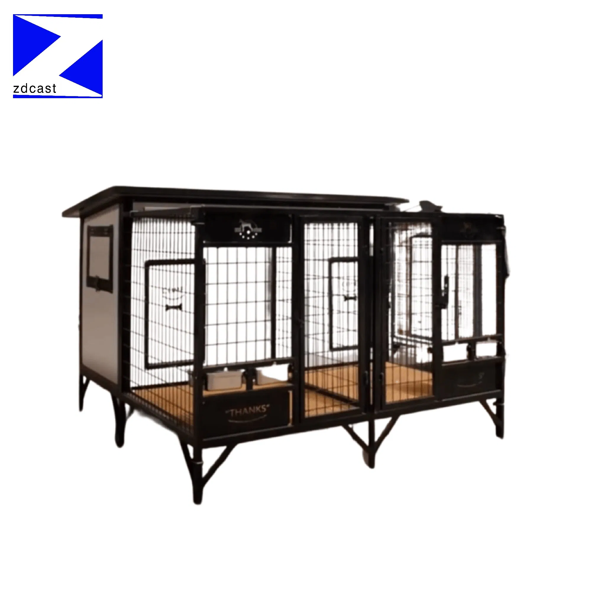 Eco-Friendly All-Season Rainproof Insulated Solid Wood Dog House