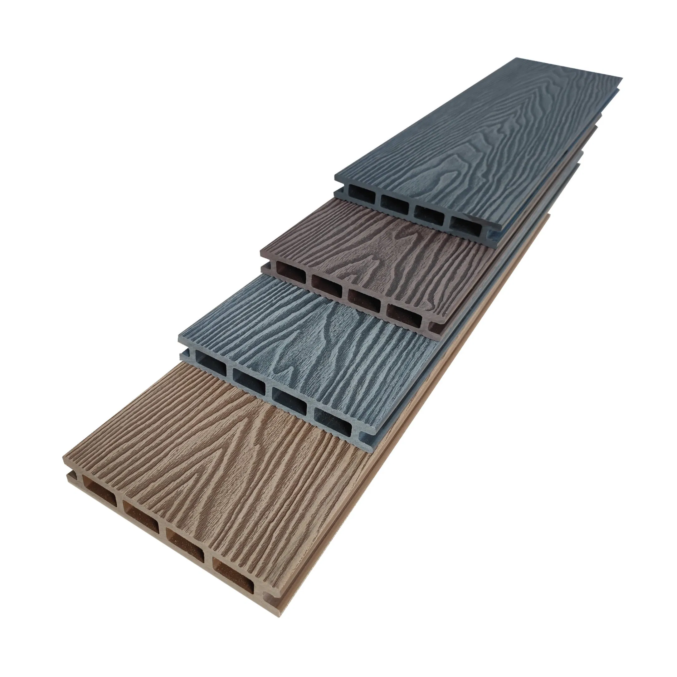 Eco-Friendly Classic Mold-Resistant Flooring WPC Decking