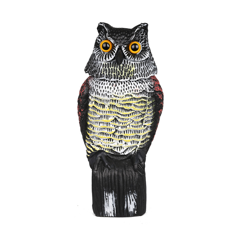 Owl Shape Bird Scared Pest Control Scarer Garden Scarecrow