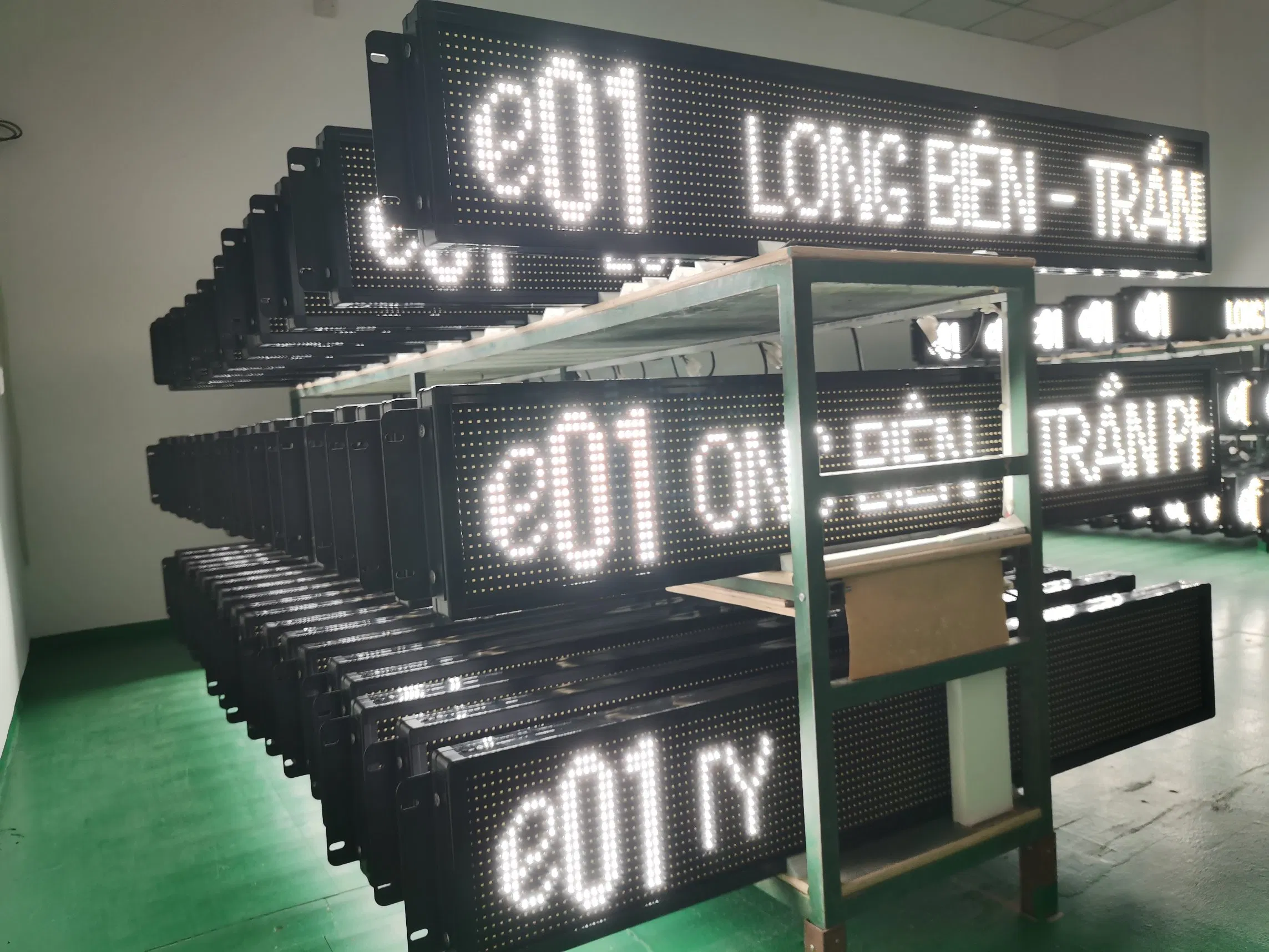 Bus LED Destination Sign for Route and Passenger Guidance