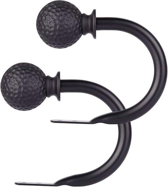 New Product Curtain Holder Hooks Bracket Holder for Curtains Holders with Elegant Appearance