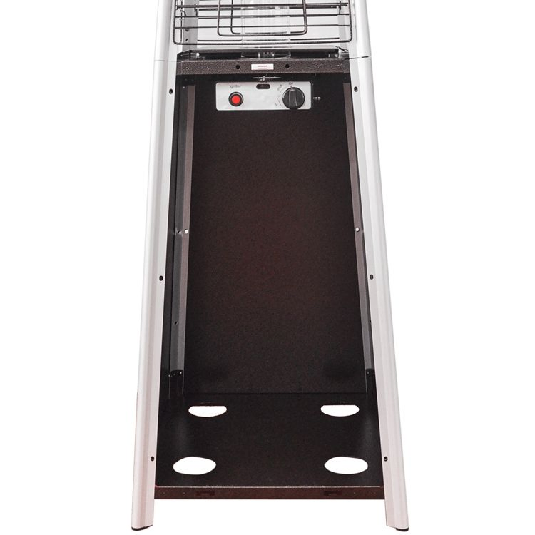 Outdoor Garden Use Standing Tower Propane Gas Glass Tube Gas Heater Customizable Pyramid Heater