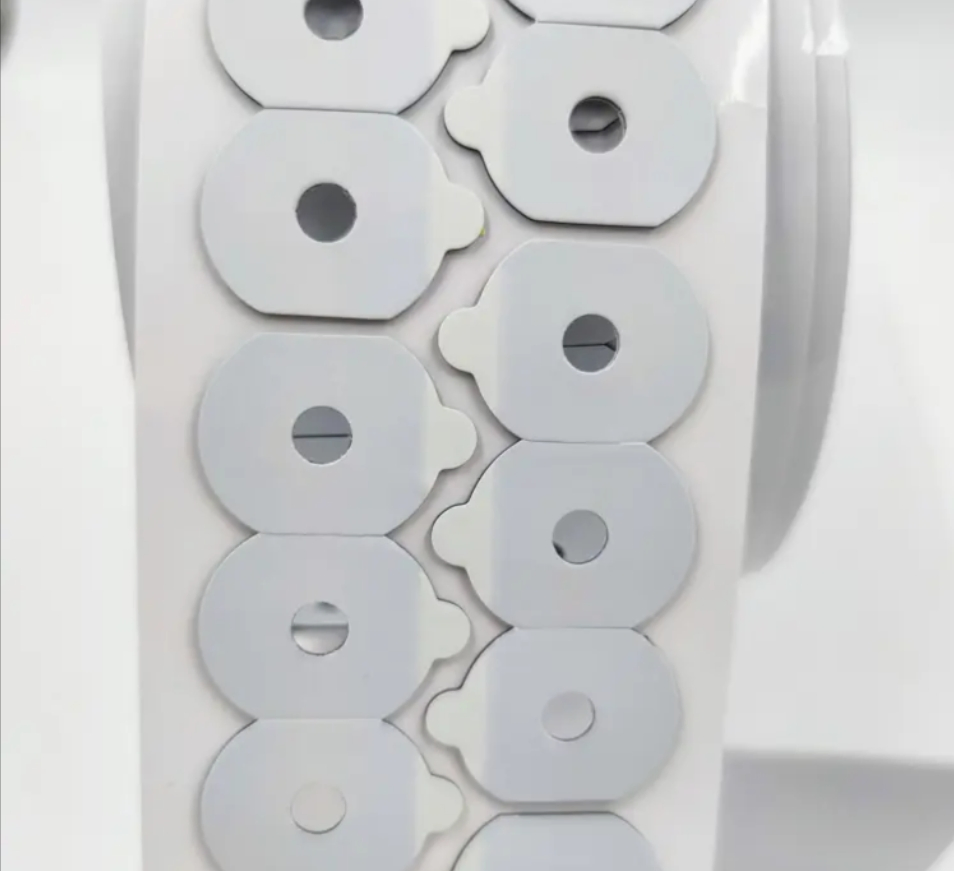 New Model White Thickened Anti Slip Optical Lens Blocking Pad20*27mm for Edge Grinding Machine Lens Polishing