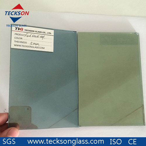 5mm Ford Sky Blue/Light Stained Tinted Float for Door Glass
