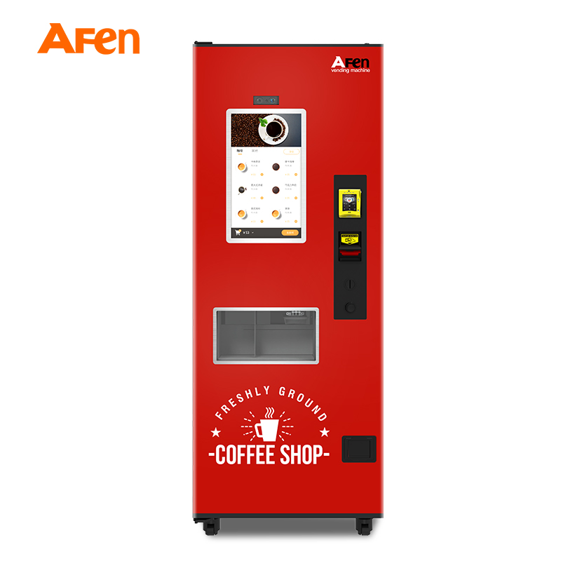 Afen Wholesale High Quality Small Coffee Vending Machine Fully Automatic Coin Operated Coffee Chocolates Machine