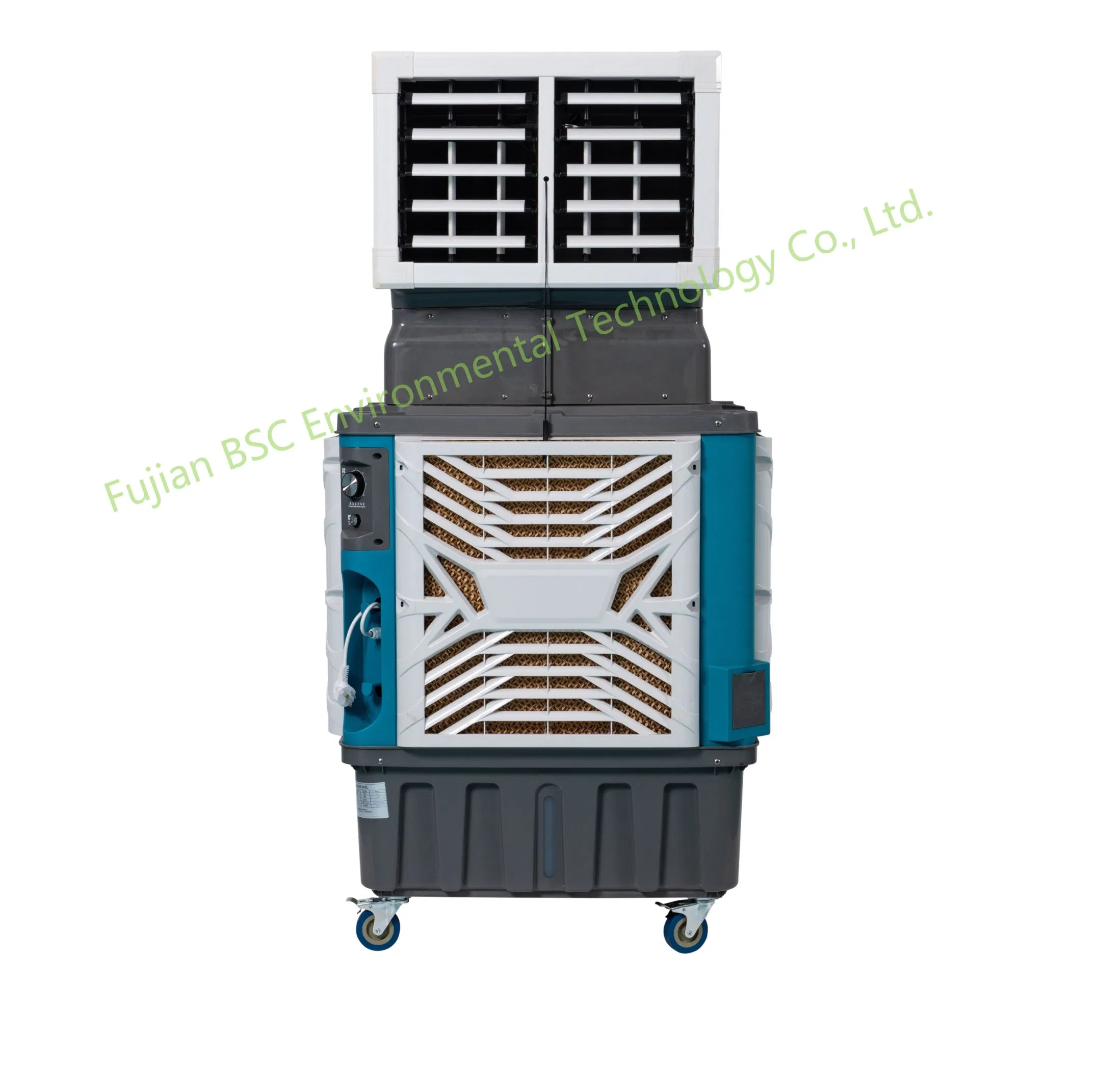Energy Saving 1.1kw Evaporative Air Cooler 18000 Cubic Meters/Hour for Large Room