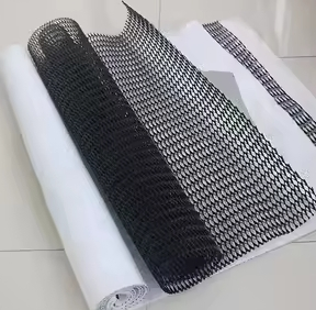 Geotextile Drainage Layer Black 3D Geotextile Composites Drainage Net for Artificial Turf Grass Geotextile Drainage Net