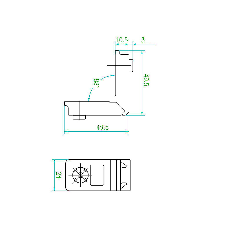 Stainless Steel Window Connector Coner Device