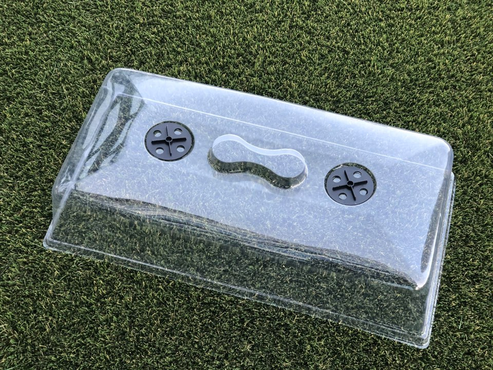 Hydroponics 72 Cell Garden Seed Germination Tray Chamber Kit with Heat Mat Seedling Trays