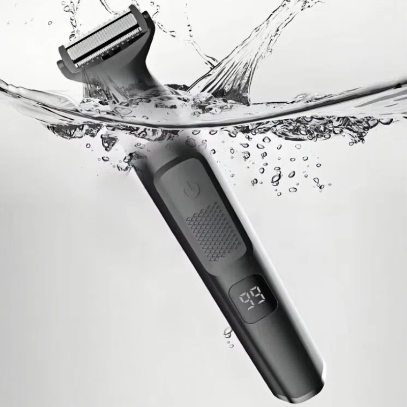 Ipx7 Waterproof Men Hair Trimmer 4 in 1 Rechargeable Men Groomer