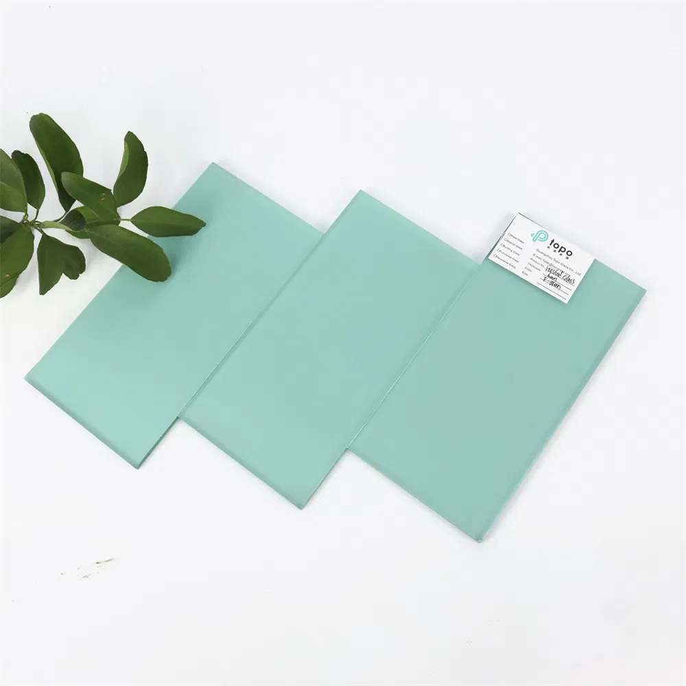 4mm-12mm F Green Acid Etched Frosted Satin Decorative Glass (FG-TP)