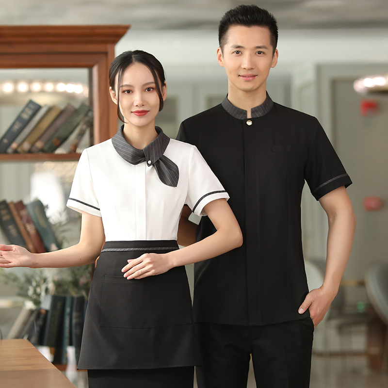 Csjd-015#Rabbit Collar Waiter Work Clothes Apron