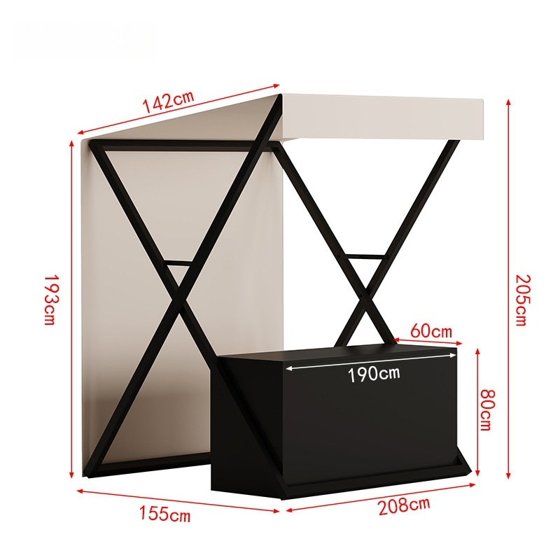 Customize Outdoor Promotion Display Volunteer Station Gazebo Night Market Trailer Booth