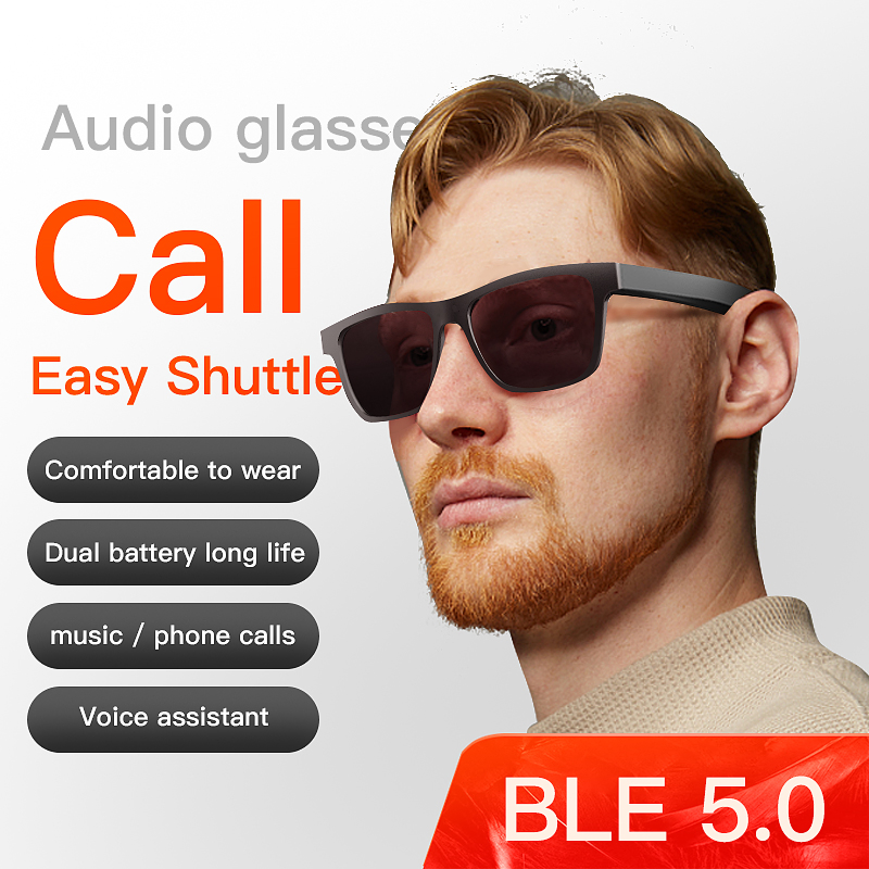 E10 Wireless Sun Glasses Bluetooth Earphone Audio Smart Glasses Waterproof Music Play