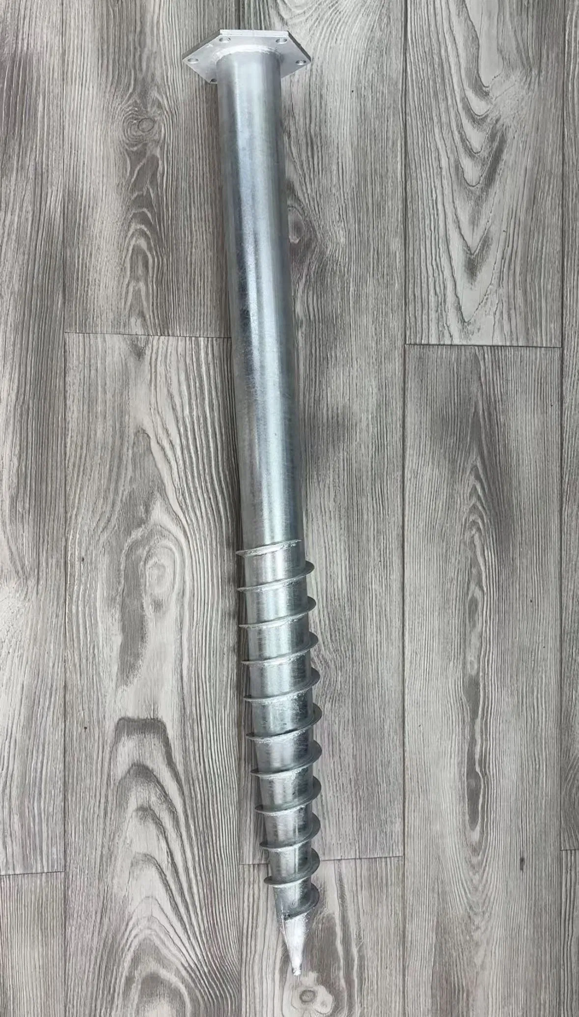 Corrosion-Resistant HDG Ground Screws for Outdoor Construction /DIY Use