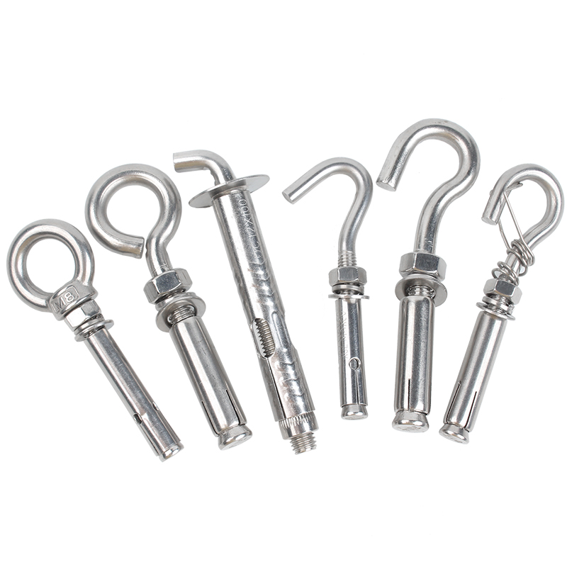 Metric GB 798 Stainless Steel Eye Bolt Sleeve Hook Expansion Anchor Eye Bolt