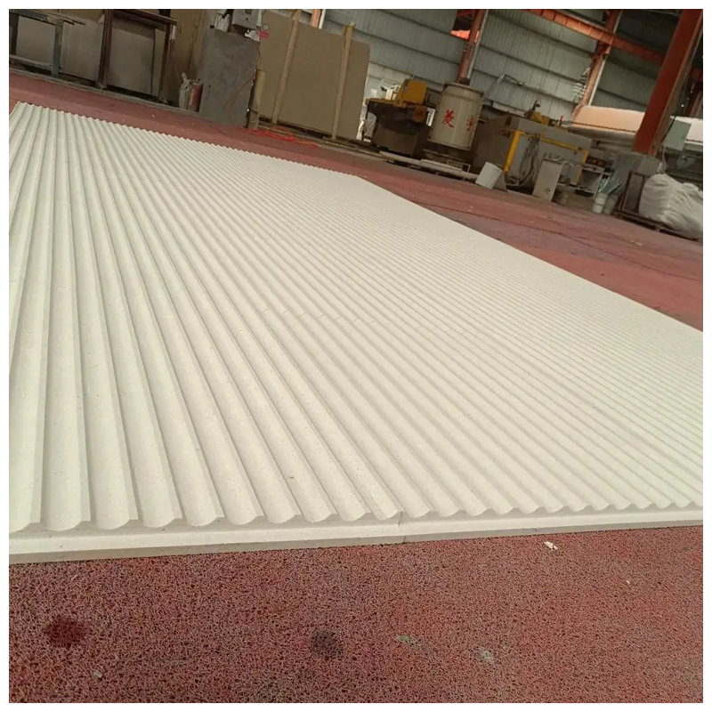 Natural Limestone Recessed Surface Honed Wall Tiles