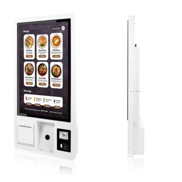 Kio238 23.8-Inch Touchscreen Windows&Android OS POS Self-Service Payment Machine WiFi NFC