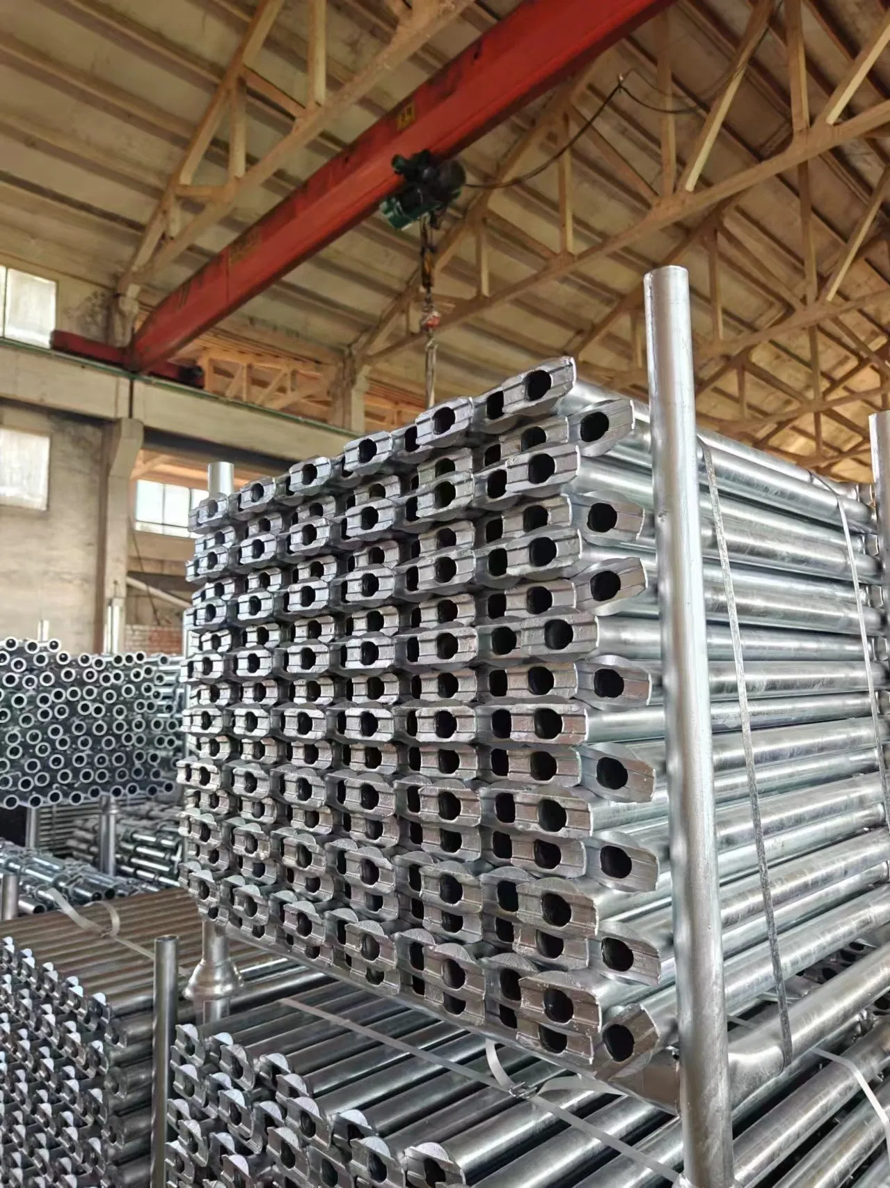 CE Certified Cuplock System Scaffolding Ledger Blade/ Top Cup/ Bottom Cup