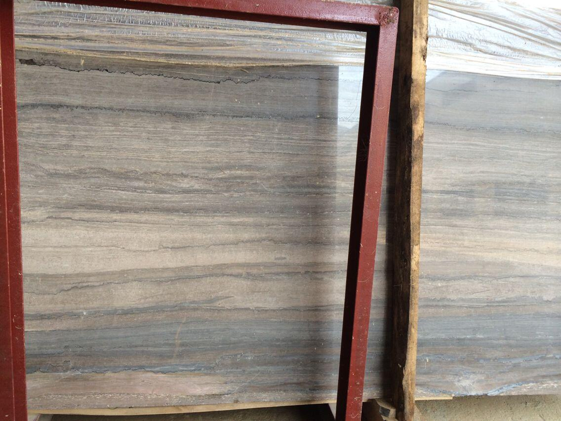 Natural Stone Italy Silver Marble Travertine Marble Slab Floor Tile