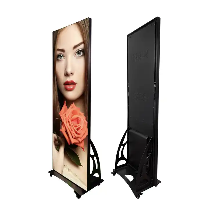 Portable Smart Advertising Player LED Screen Digital Indoor LED Poster Display