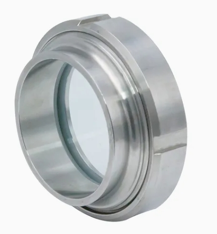 Premium High Pressure Stainless Steel Welding Sight Glass with Integrated Scraper