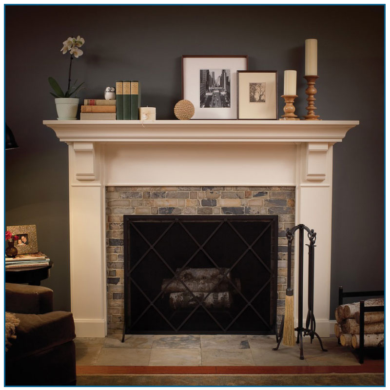 Natural Stone Carving Indoor Decoration Fireplace Mentel for Sale