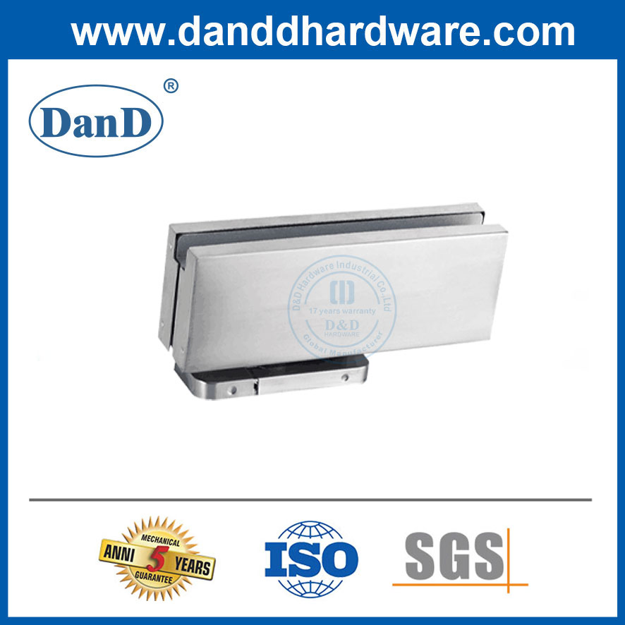 Commercial Glass Door Accessories Hydraulic Non Digging Floor Spring Hinge Patch Fitting