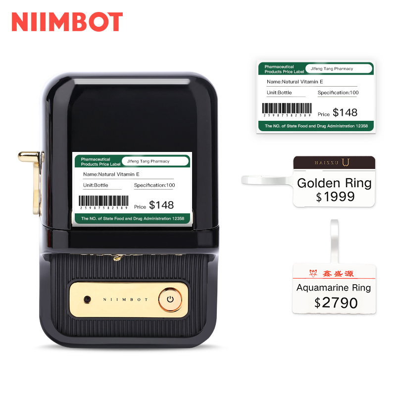 Niimbot B21 Wireless Voice Input Roll Thermal portable Label Printer