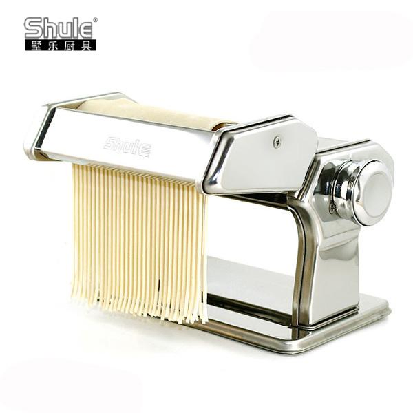 Stainless Steel Manual Fresh Noodle Maker Machine for Home Use