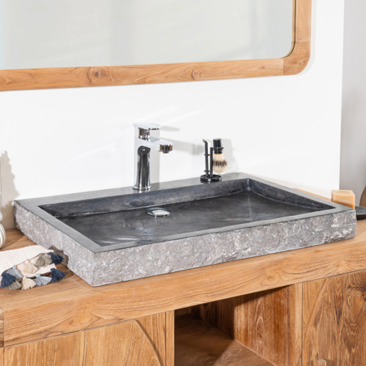 Beautiful Design Home Indoor Hand Carved Polished White Marble Kitchen Sink
