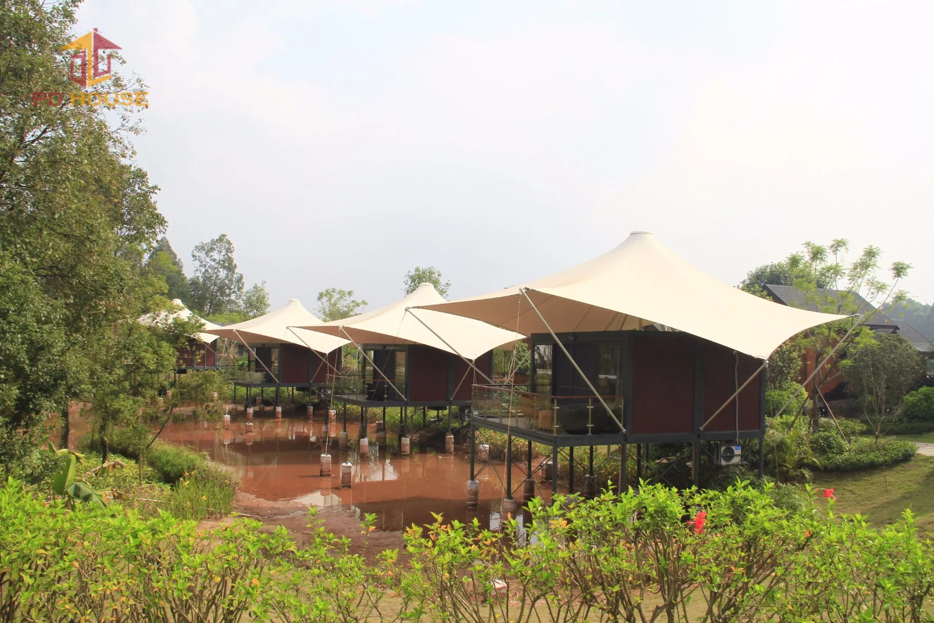 Modular Prefabricated Luxury Hotel Apartment Housing with Bathroom and Kitchen