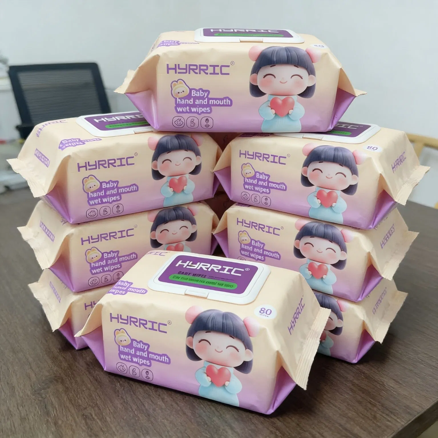 Custom Factory Baby Wipes by Zhiqianfeng 15X20cm Size