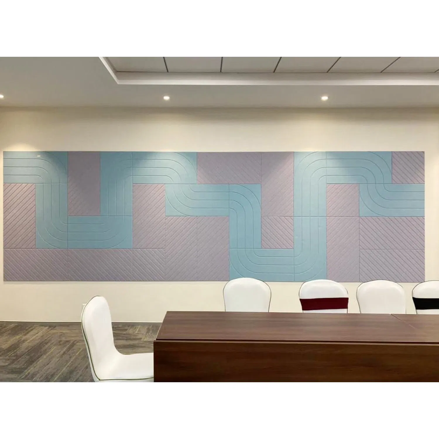 9mm/12mm Eco High Density Polyester Fiber Acoustic Panel Pet Felt Sound Absorbing Ceiling Acoustic Panels