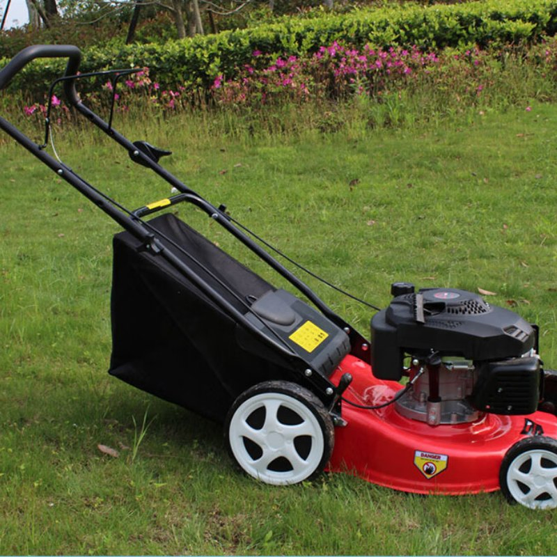 Бензиновая самоходная газонокосилка Sanli с мульчированием