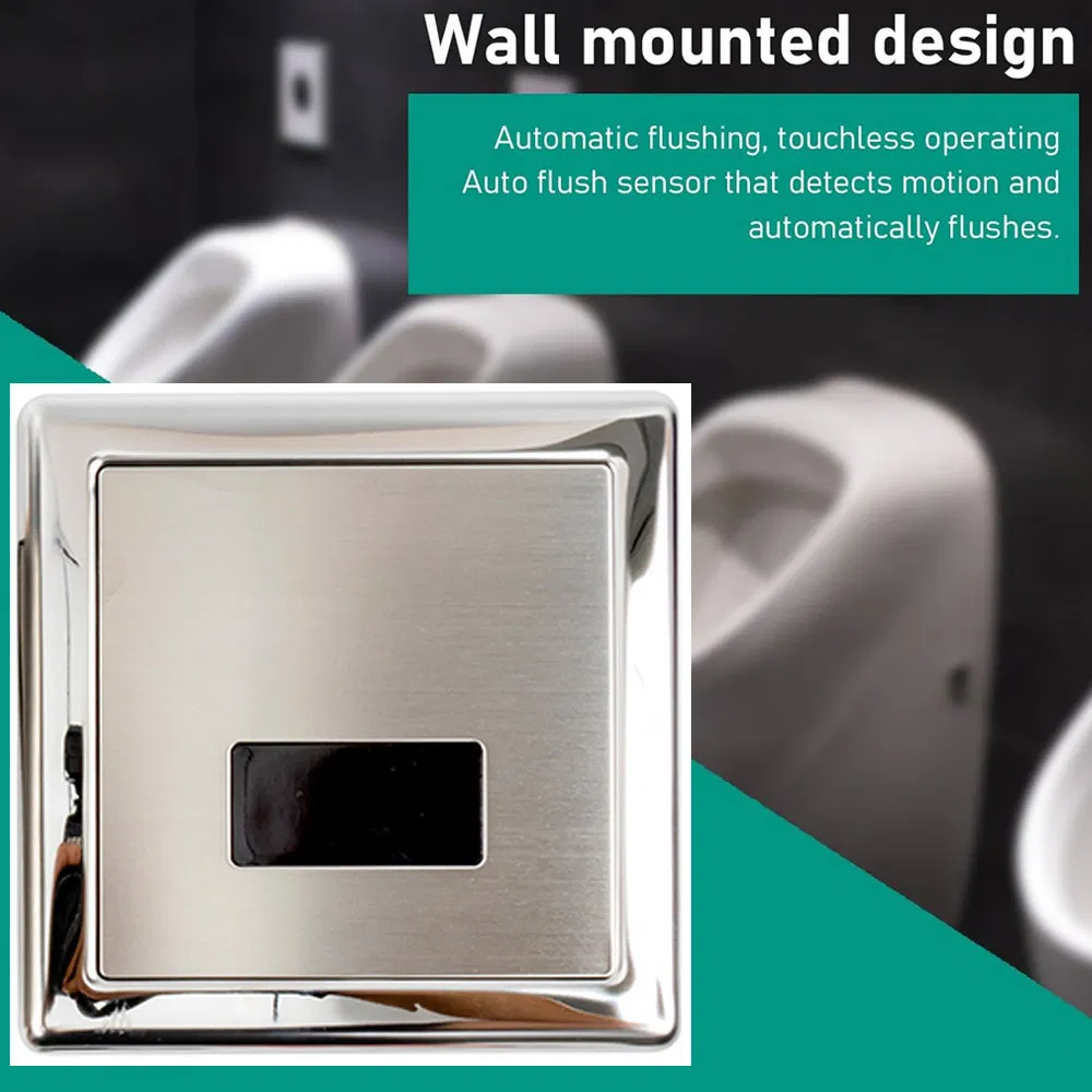Wall Mounted Automatic Infrared Sensor Urinal Flusher Valve
