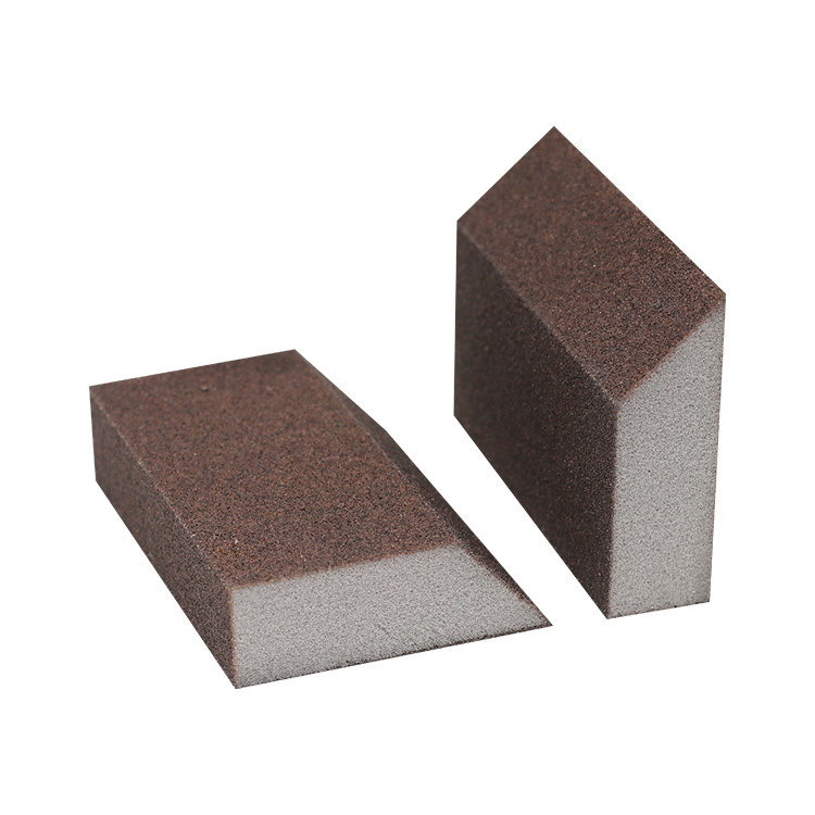 Aluminum Oxide Abrasive Sand Paper Sanding Sponge Block for Wood Metals