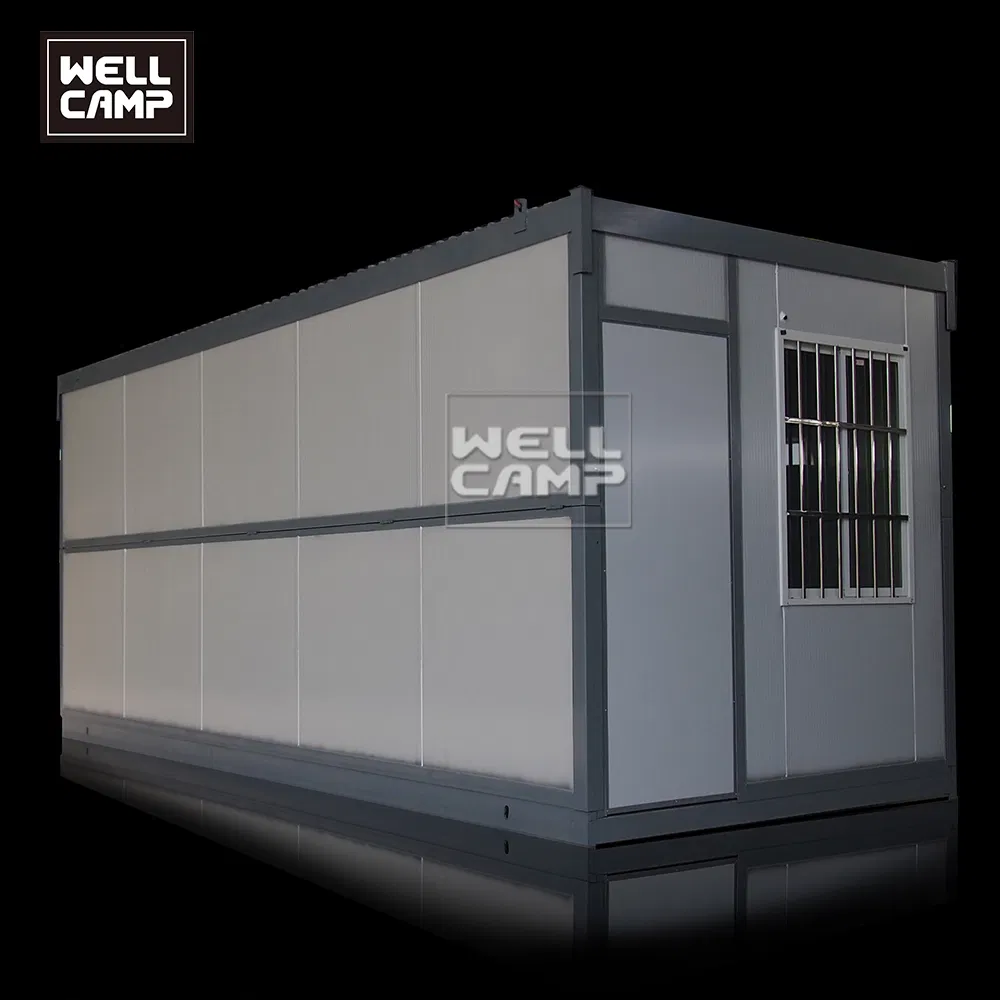 OEM Caravan Prefab Isolation Room Depot Movable Fast Install Foldable Container Houses
