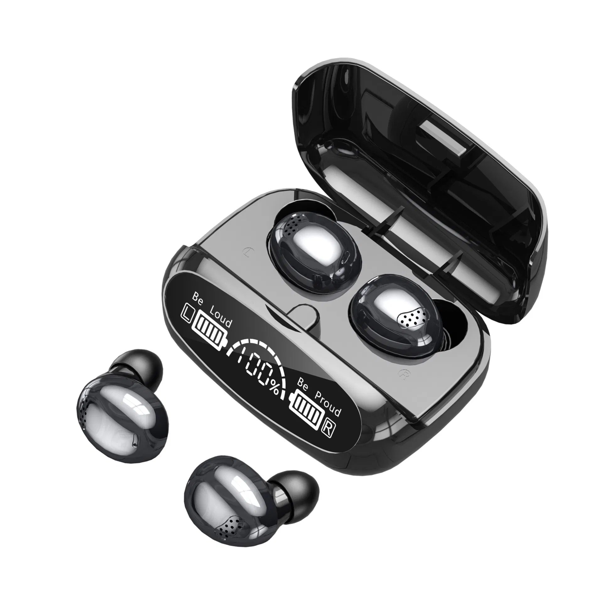 Наушники Bluetooth M32 с дисплеем и док-станцией