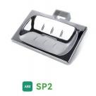 Premium Adjustable Shower Head with ABS Plastic and Chrome Finish