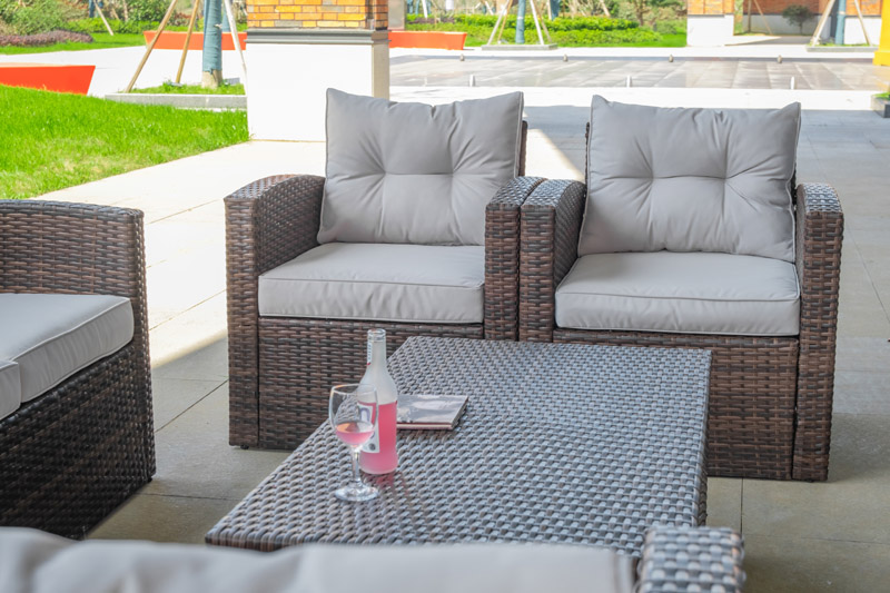 Садовая мебель обеденная ротанг плетеная столы стулья патио