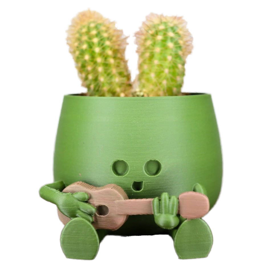 Горшок цветочный глазурованный смайлик большой маленький