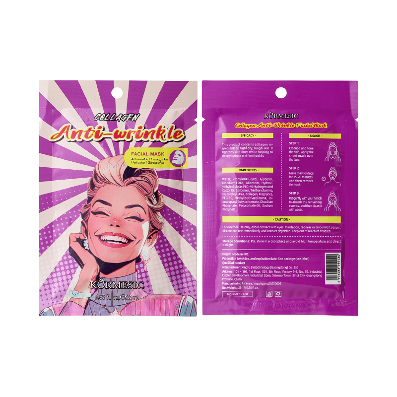 Factory Price Collagen Anti-Wrinkle Firming Facial Mask