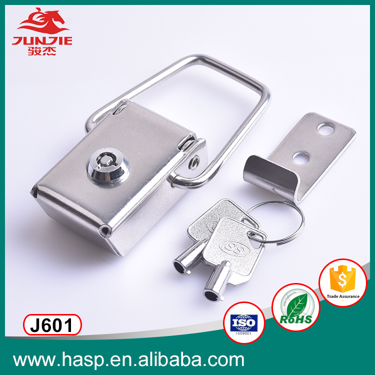 Case Toggle Latch Hasp Lock with Key Lock Toolbox Stainless Steel Toggle Lock J601