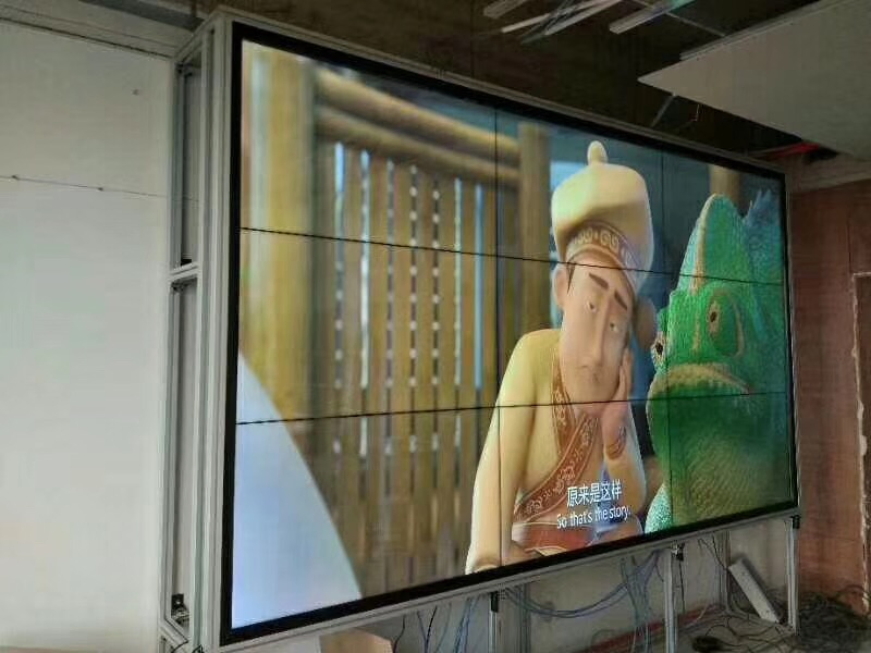 Cheap Price USB LG 55 Inch Smart TV 3.5mm Ultra Narrow Bezel LCD Video Wall