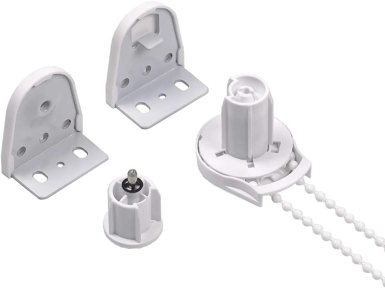 Roller Blinds Center Control, Roman Blinds System, Pleated Curtain Bracket Fitting Set
