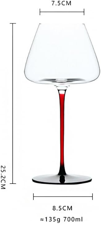 Wholesale 12oz Clear Red/White Wine Glasses, Long Stem Wine Glasses for Beaulieu Vineyard Cabernet Sauvignon Napa Valley Apothic Red