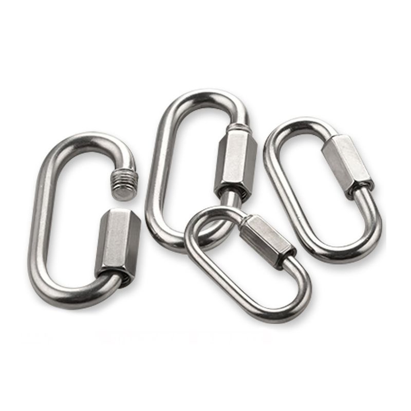 Custom Size Stainless Steel Quick Connect Link for Industrial Use