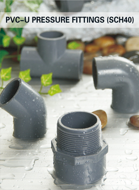 PVC-U Threaded Pipe Water Supply Pipes