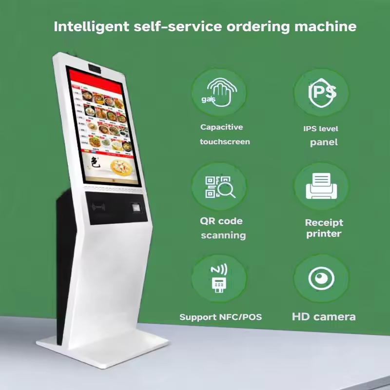 Interactive Dining Kiosk: 32 Inch Touchscreen for Hospitality Solutions